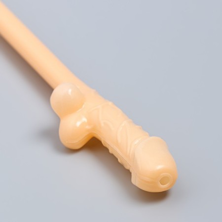 Cocktail tubes "18+", 5 pieces, bodily-1