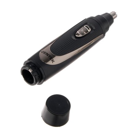 Trimmer Centek CT-2177, for ears/beards, 2 nozzles, 1haa, black chrome-4