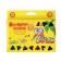 Pencils of 12 flowers "Kalyak-Malyak", plastic, three-sided