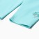 A set for a girl (T -shirt/leggings), mint color, height 98 cm