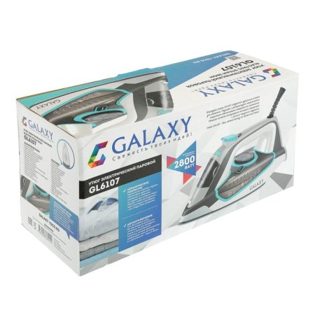 Iron Galaxy GL 6107, 2800 W, ceramic sole, 60 g/min, 400 ml, white-4