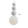 Luigi lamp LED 7W 3000-6000k White 12x12x28-128 cm