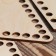 A set of blanks for knitting "Simple geometry" (5 in 1), bottom plywood 3 mm, 20 cm