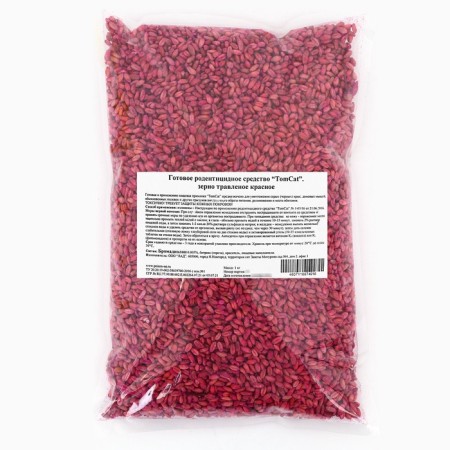 Grain from rodents "Tom cat" 1 kg red bag