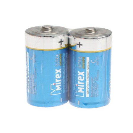 Battery Alkalin Mirex, C, LR14-2S, 1.5V, Spike, 2 pcs.-1