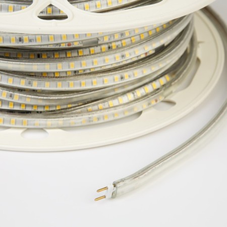 General LED strip 11 × 6 mm, 50 m, IP68, SMD2835, 60 LED/m, 9.6 W/m, 220 V, 3000K-2