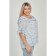 Female blouse, size 54, blue color