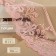 Lace on a grid, 110 mm × 11 ± 1 m, pale pink color