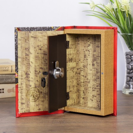 Safe wood leather "Best of the best" 21x13x5 cm-2