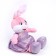 Soft toy "Bunny in a pink dress", 16 cm