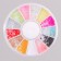 Pearl rhinestones for the decor "Neon", colorful color