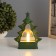 Lamp "New Year tree" 3haa green 5.5x13x17cm