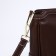 Cross-Bodi Bag on a zipper, brown color