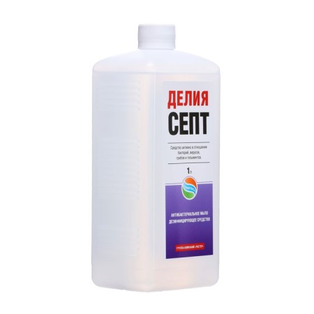 Liquid antibacterial soap "Delia-Sept", 1 liter-1