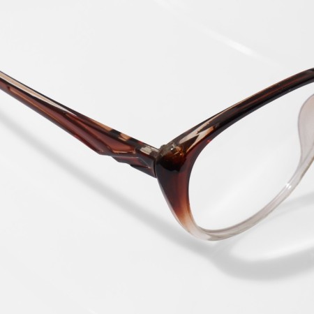 Ready glasses GA0555 (color: c1 brown; diopter: + 3.5; tint: no)-3