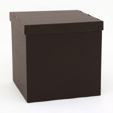 Box for balloons, black 60 x 60 x 60 cm