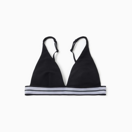 Women's bra, black color, size 80a