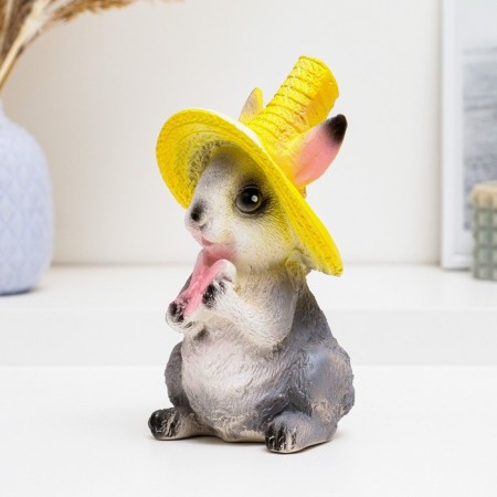 Piggy bank "Bunny with a butterfly" 20cm-1