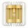 Sconces st. SL1228.201.01. Grosseto. 1x40 W, E14, 30x35 cm, golden color