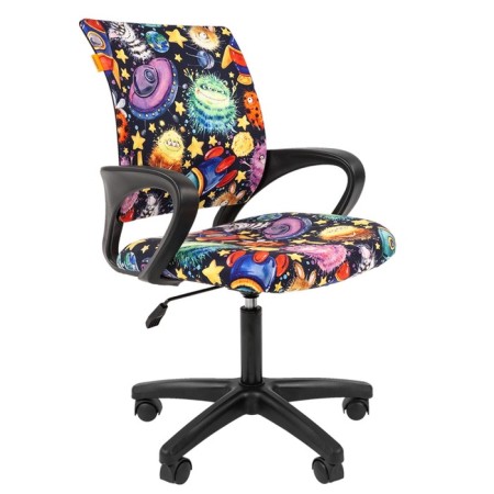 Children's chair Chairman Kids 103 UFO fabric LT, black