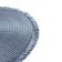 Round napkin, d = 38 cm, blue color