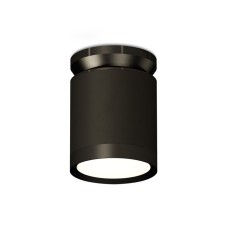 Lumber of the overhead Ambrella Light, XS8142020, GX53 LED 12 W, color black sand, black