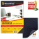 Cover for binding A4, 230 g/m2, 100 sheets, cardboard, black, embossing under the skin, Brauberg 530837