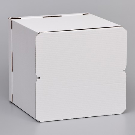 Confectionery packaging, white box, 50 x 50 x 50 cm-2