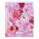 Notebook of 48 sheets in the “Bright flowers” ​​cage, cover coated cardboard, uf-lak, offset block, mix