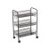 The bookcase on the wheels Unistor Captain, 3-tier