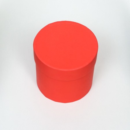 Hat box red, 10 x 10 cm-2