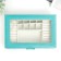 Casket leatherette for jewelry "Hamptons" Blue 5.5x27x18 cm