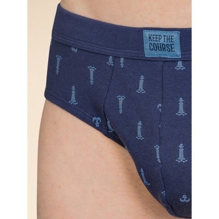 Male panties, size m, dark blue color, jeans, 2 pcs-3