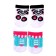 Panda dolls, socks, 2 pairs