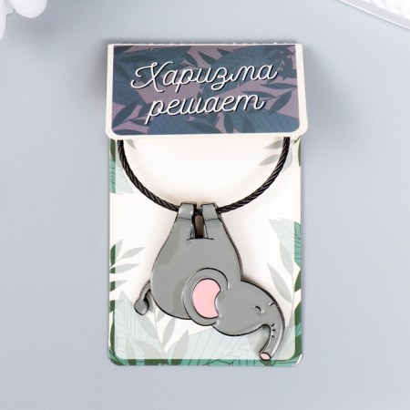 Trick Metal on the Board "Elephant Upfoot" Emal 10x5 cm
