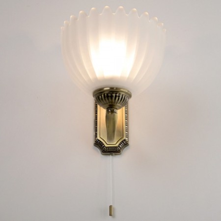 Sconces Citilux "Seville" CL414313, 16.5x16.5 cm, 1x75W, E27, brown color-10