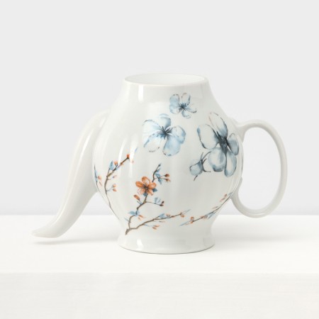 Porcelain Tea Service "Moments of Spring", 13 items-6