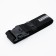 Tactical belt, 125 cm, width 5.3 cm, plastic buckle, black