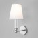 Wall lamp EUROSVET CONSO 60145/1, E14, 1x40W, 210x150x330 mm, chromium color