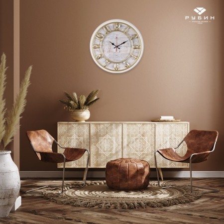 Wathery clock, interior, silent, d-41 cm-3