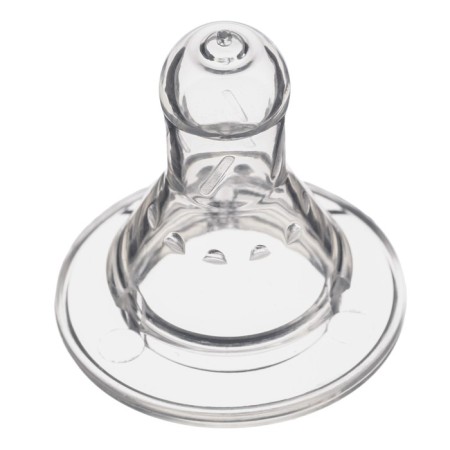 Set of silicone nipple on a bottle, 2 pcs., From 6 months, fast stream-3