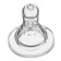 Set of silicone nipple on a bottle, 2 pcs., From 6 months, fast stream