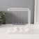 Plastic Plastic "Balls of Newton. Waterfall" White 12.4x18.8x19.6 cm