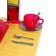 Game set "Dream kitchen" with dishes and products, light, sound, works from batteries