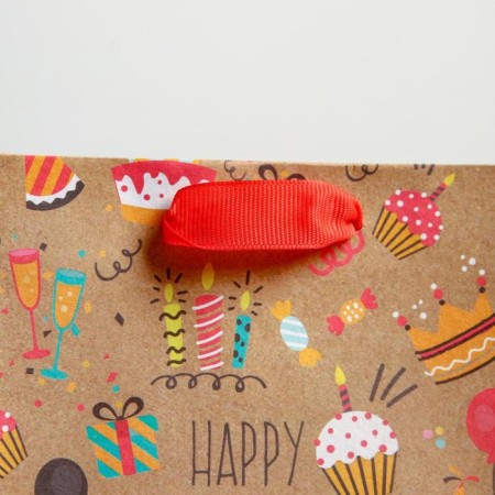 Gift Crafts Vertical, Packaging, Happy Birthday, S 12 x 15 x 5.5 cm-2