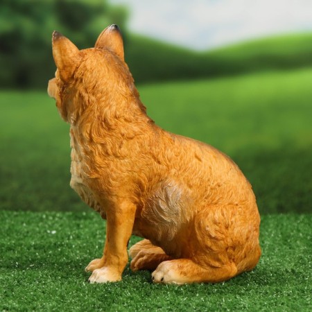 Garden figure "Fox" 18x16x25cm-1