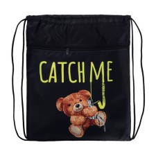 A bag for shoes with a pocket of 420 x 340 mm, calligrata MSO-7C, (soft polyester, density 210D), 