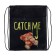 A bag for shoes with a pocket of 420 x 340 mm, calligrata MSO-7C, (soft polyester, density 210D), "Bear"