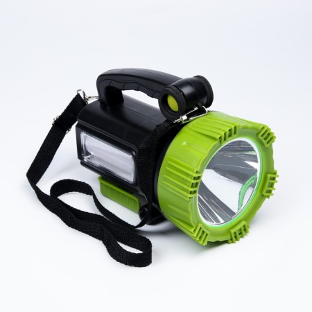Flight battery flashlight, 20+10 W, 9000 mAh, T6+LED, 6 modes, USB