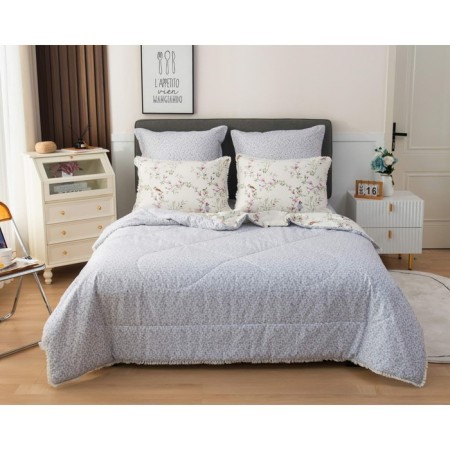 A set with a blanket "Bernadett No. 54", size 150x210 cm, 180x230 cm, 50x70 cm - 2 pcs-3
